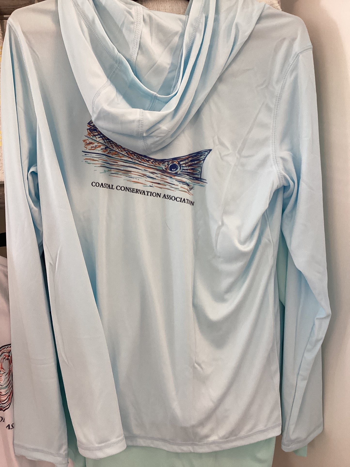 Women’s redfish hoodie blue
