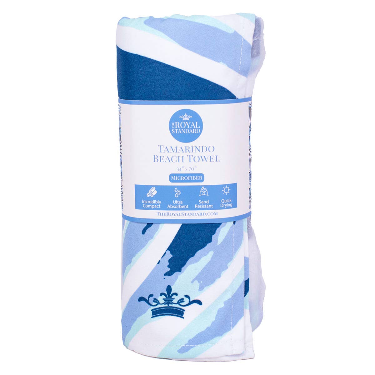 Tamarindo Beach Towel Royal/Palace 34x70