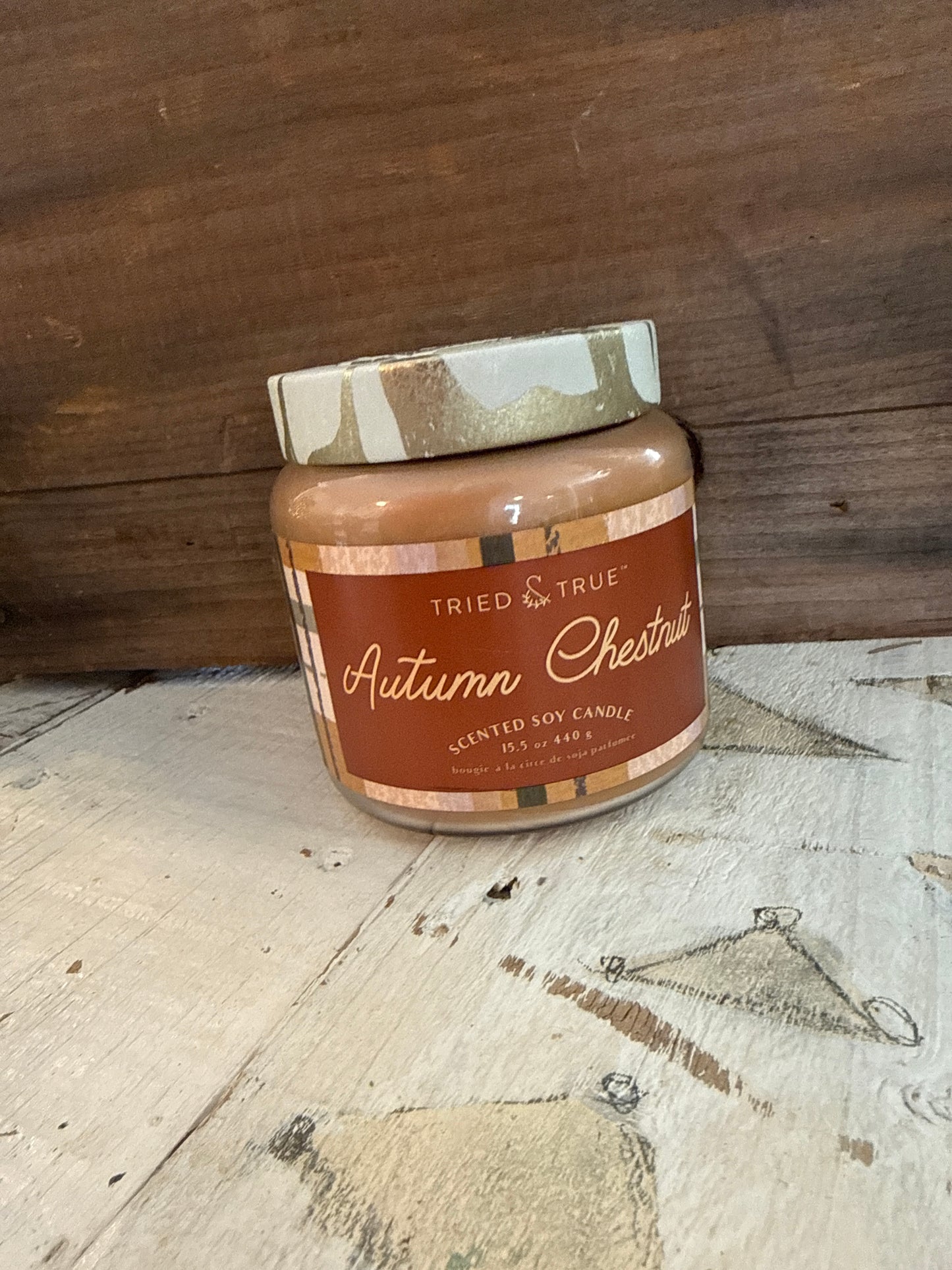 Autumn and Chestnut Jar Candle