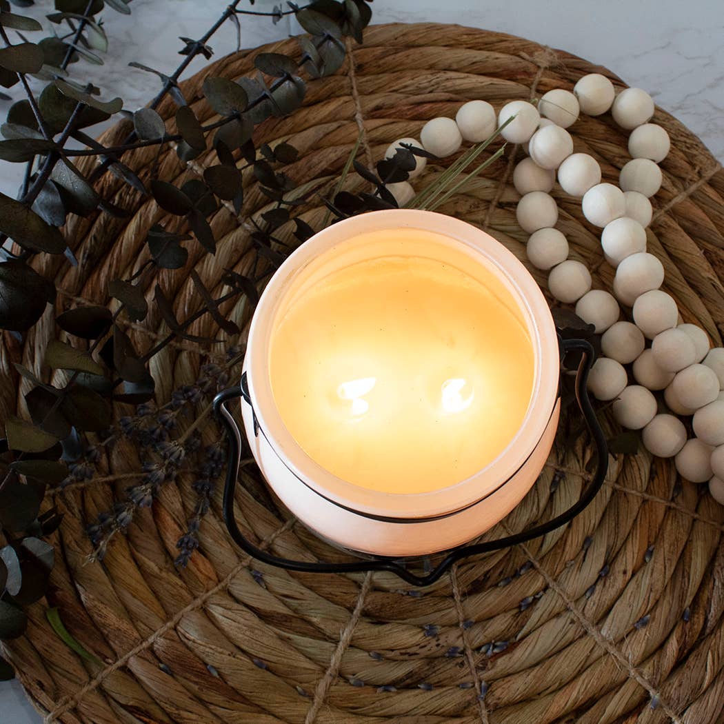 16 oz Butter Jar Candle: Saltwater Mist