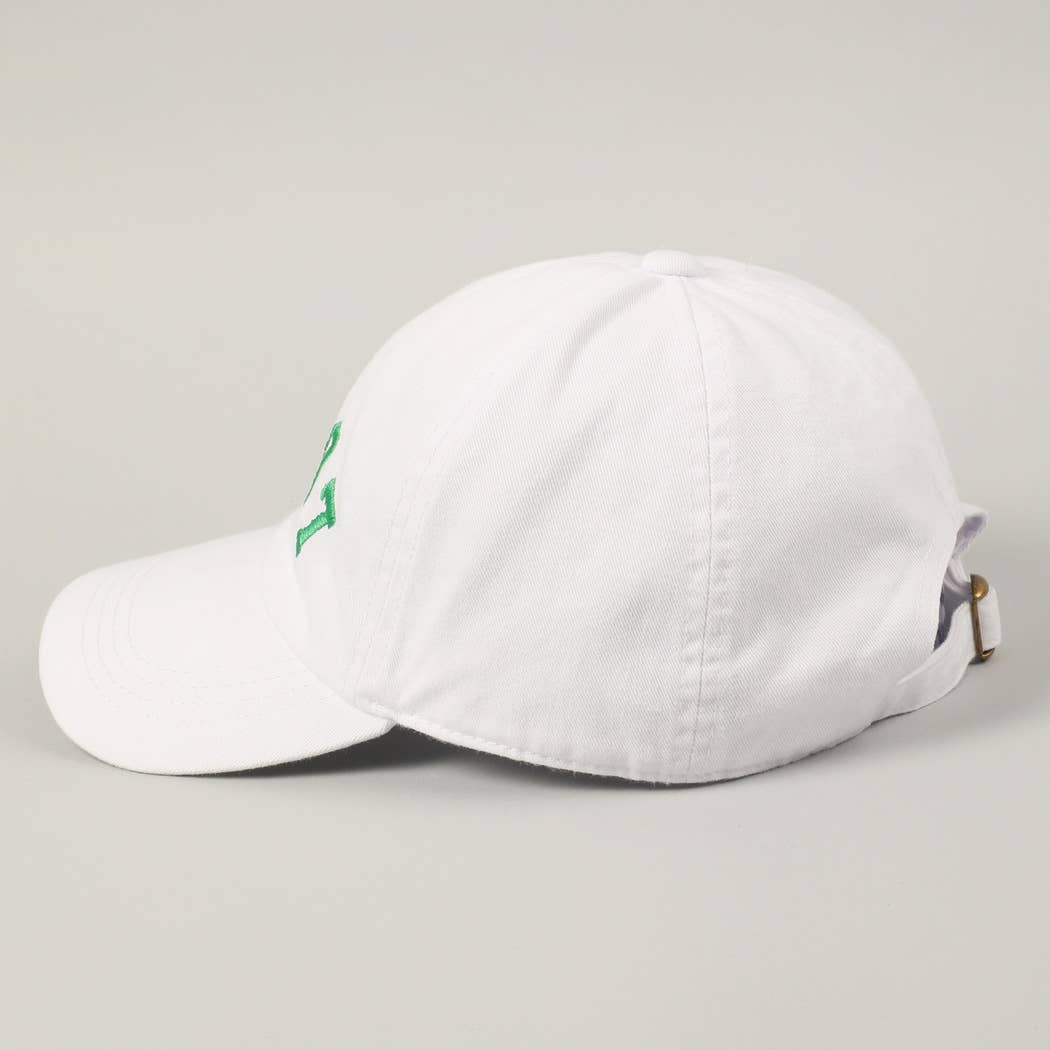 LUCKY Upside Down Embroidery Baseball Cap