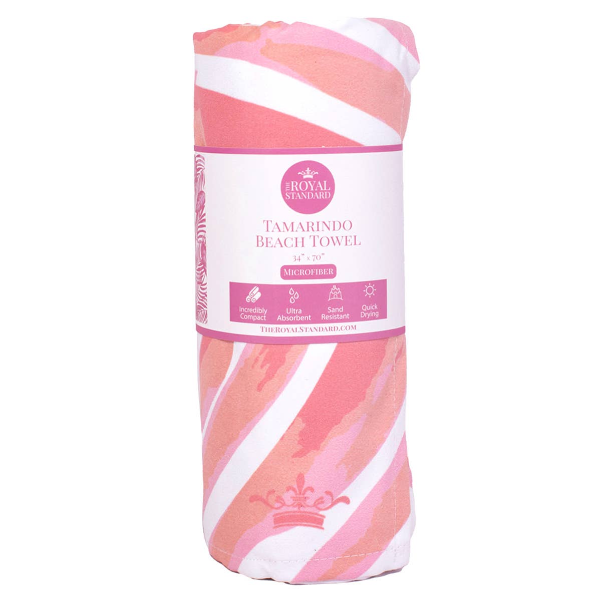 Tamarindo Beach Towel   Pink Lilly/Blossom   34x70