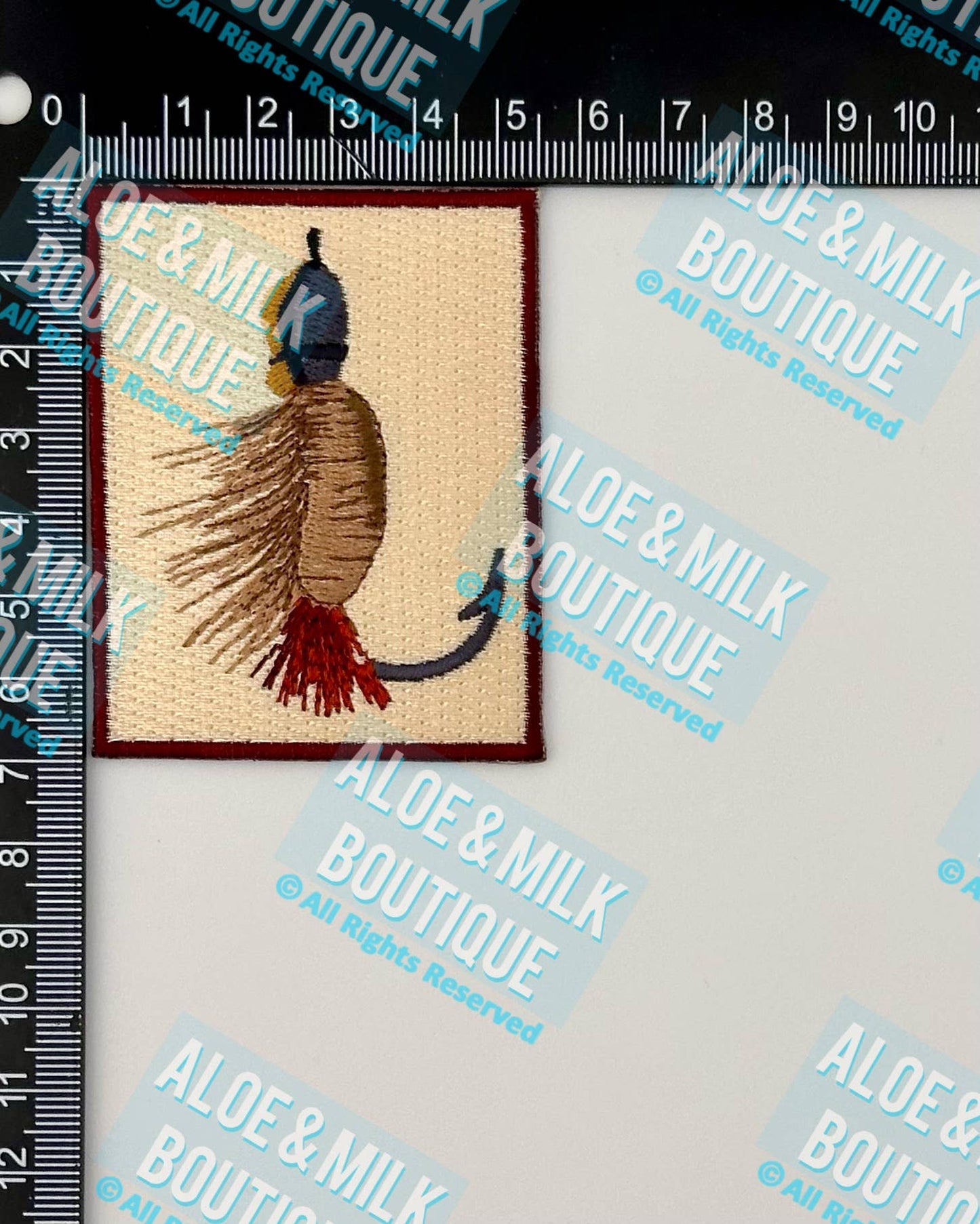 Fishing patch Rust, fly fishing, fishing patch, mens patches