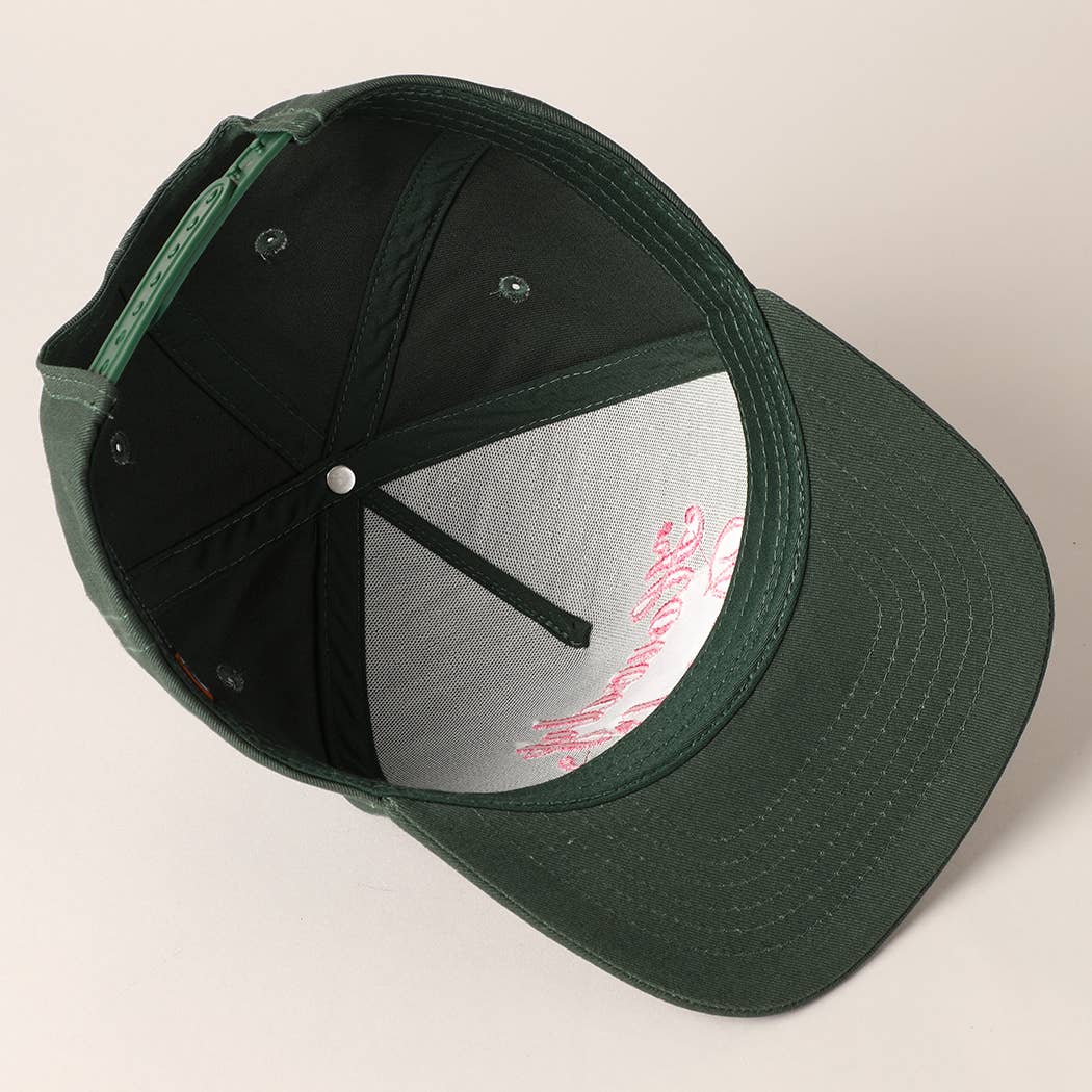 Howdy Darlin Text Designed Embroidery Baseball Cap