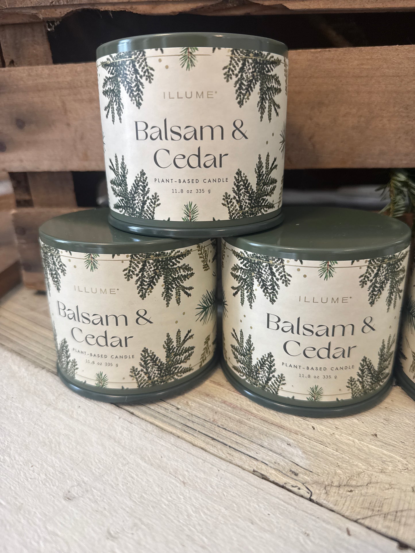 Balsam and Cedar Candle