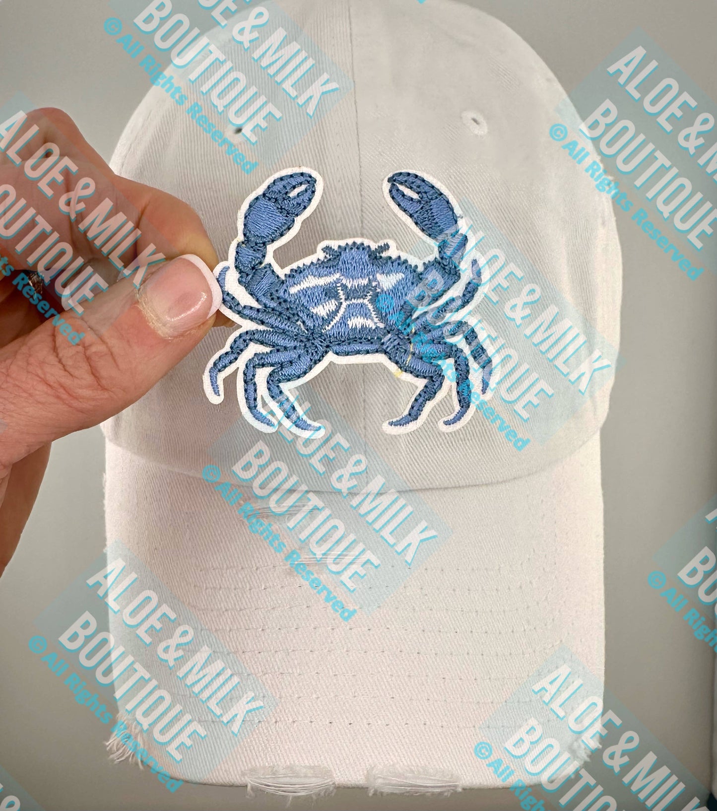 Blue Crab Patch, crab patches, ocean theme, beach patches