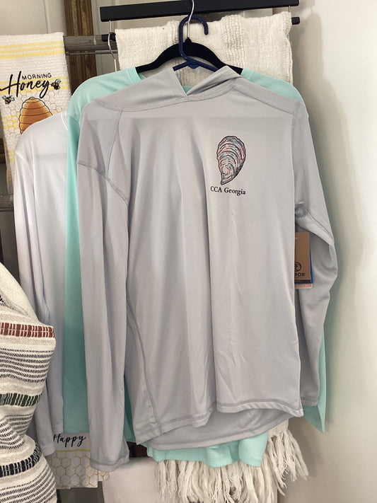 Men’s oyster hoodie gray
