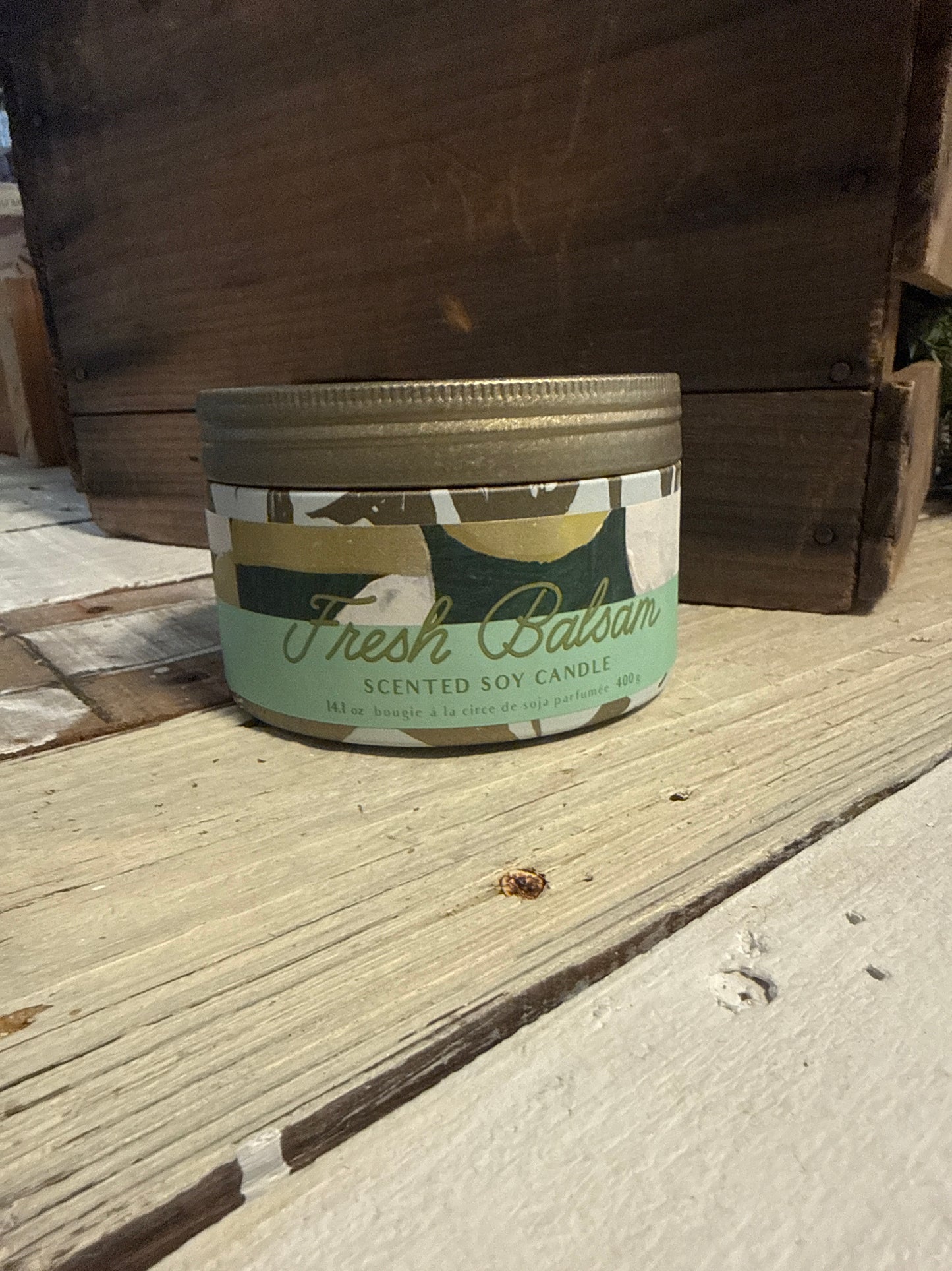 Tin Fresh Balsam Candle