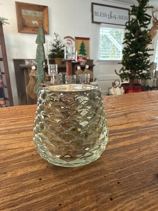 Leaves and Acorns candle