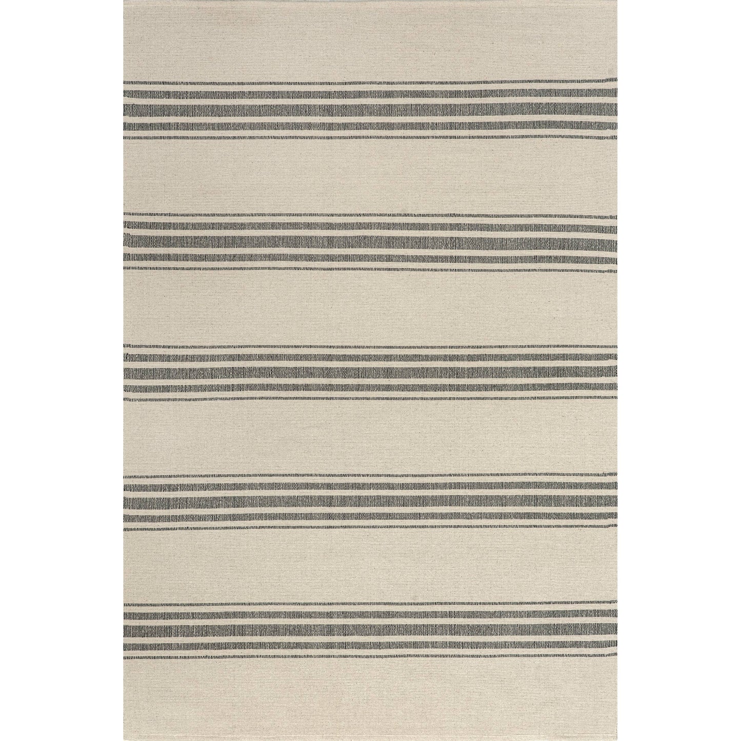 Lauren Liess x Rugs USA Bergamot Striped Cotton Area Rug