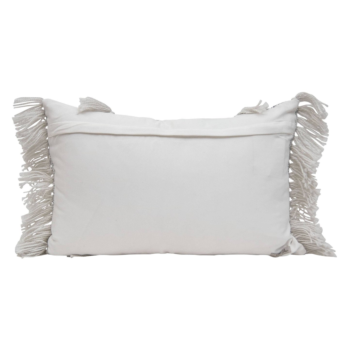 Zahara 14x22 Tasseled Polyester Outdoor Indoor Filled Pillow