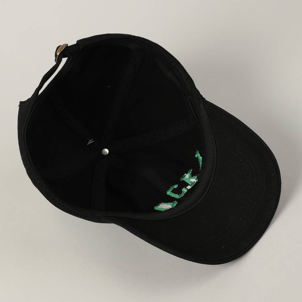 LUCKY Upside Down Embroidery Baseball Cap