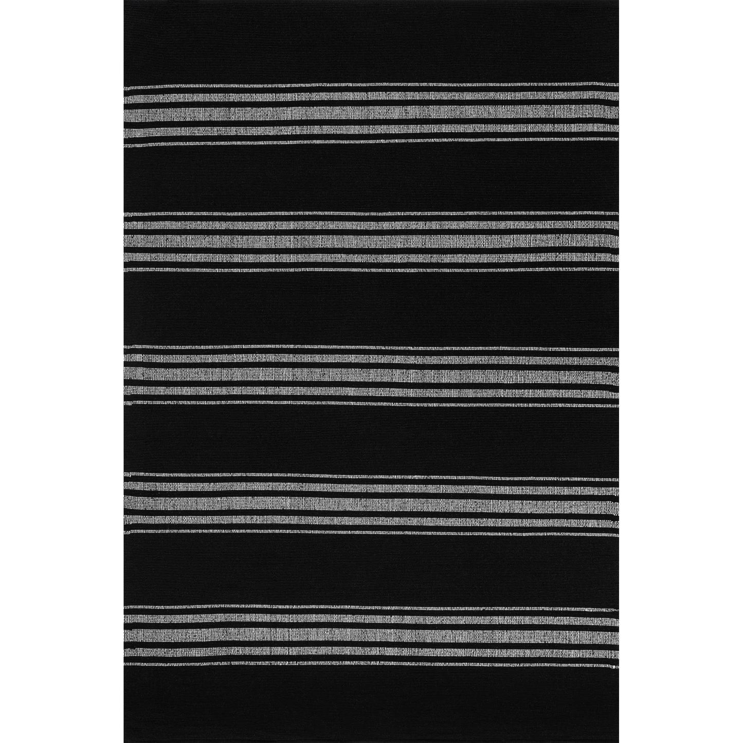 Lauren Liess x Rugs USA Bergamot Striped Cotton Area Rug
