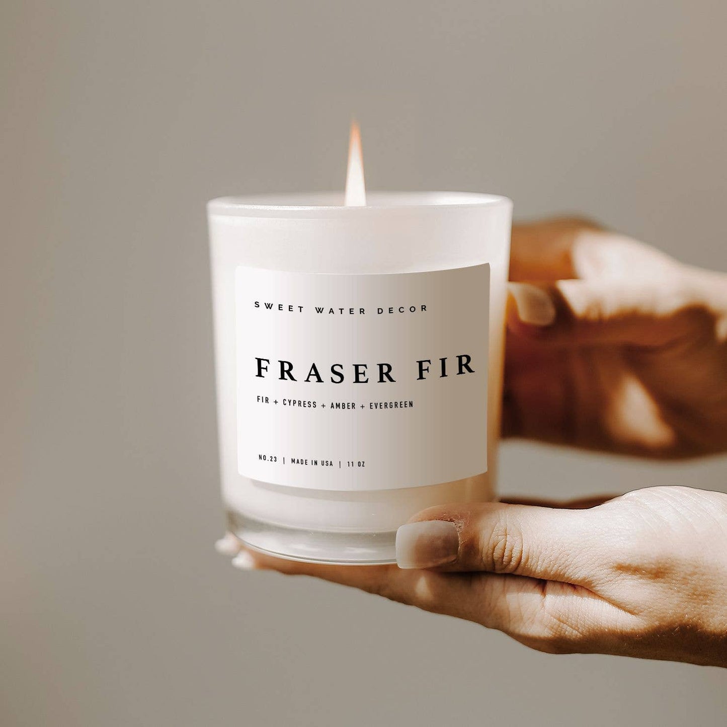 Fraser Fir 11 oz Soy Candle - Christmas Decor & Gifts